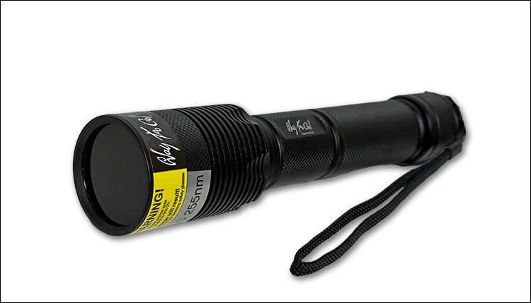 Twist Shortwave UV Flashlight