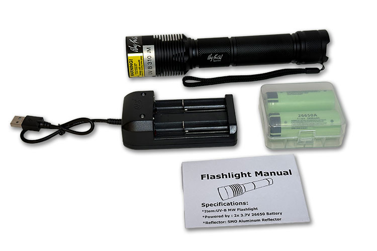 Foxtrot Midwave UV-B LED Flashlight